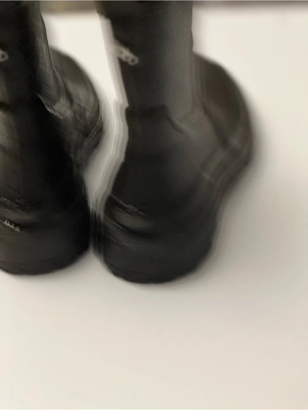 rag & bone Black Chunky Chelsea Lug Boots